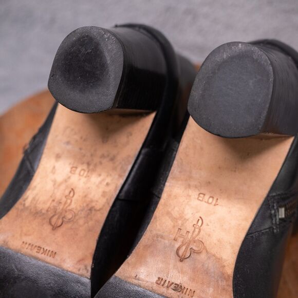 Cole Haan Boots Women 10 B Black Comfort Soles Air Heels Harness Zip D32427 - Picture 10 of 10